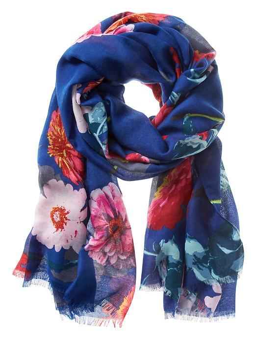 Banana Republic Andrea Scarf Size One Size - Painted Floral