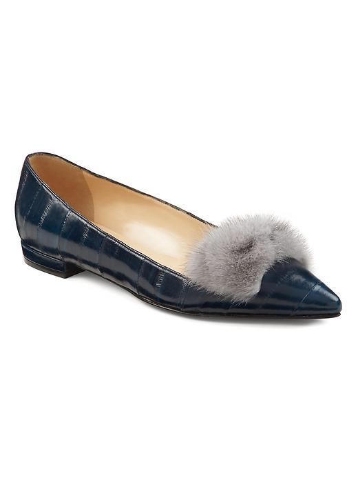 Banana Republic Eugenia Kim Babs Flat Size 36 Plus - Navy Blue