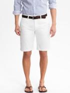 banana republic white shorts