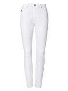 Banana Republic Womens Ag Jeans   Farrah Skinny Ankle Jean White Size 30