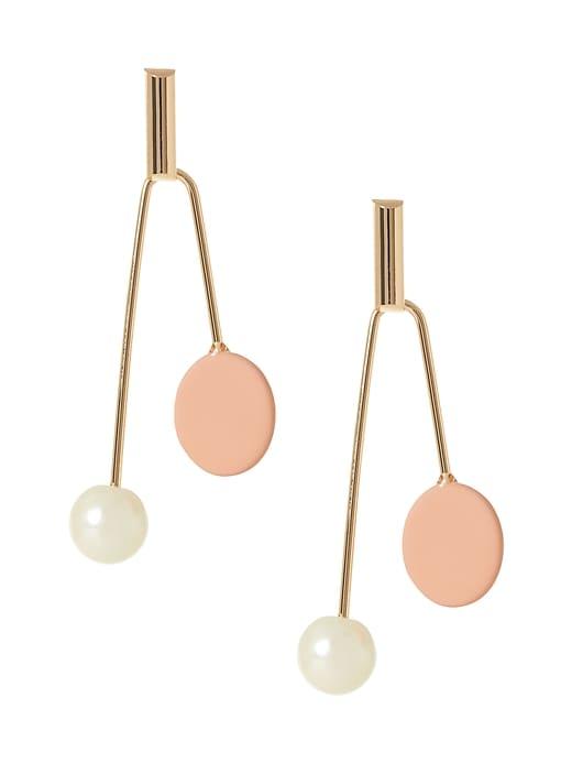 Banana Republic Ball & Disc Drop Earring