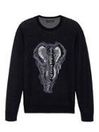Banana Republic Elephant Graphic Sweater