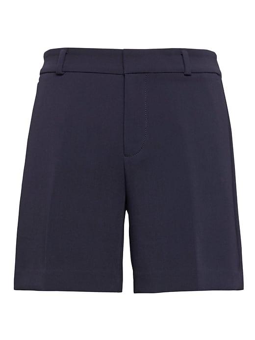 Banana Republic Womens Stretch 5 Short Navy Size 10