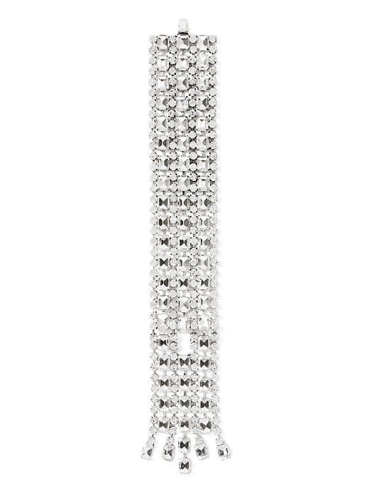 Banana Republic Crystal Edge Bracelet - Clear Crystal