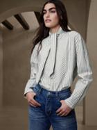 Una Tie-neck Blouse