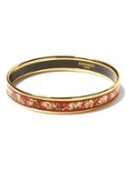 Banana Republic Mens Luxe Finds   Herms Gold Enamel Narrow Bangle Cinnabar Red Size One Size