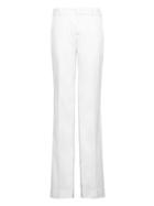Banana Republic Womens Logan Trouser-fit Stretch Linen-cotton Pant White Size 12