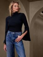 Flavia Mock-neck Sweater