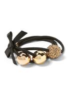 Banana Republic Womens Bauble Hair Tie Set Gold Size One Size