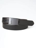 Banana Republic Mens Italian Leather Reversible Belt - Cognac