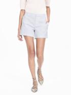 Banana Republic Womens Solid Short White Size 2