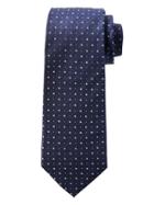 Banana Republic Mens Micro Silk Foulard Nanotex Tie Basic Blue Size One Size