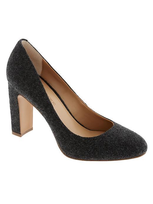 Banana Republic Canta Heel - Medium Gray Heather