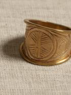 Asha Etched Ring | Aureus + Argent