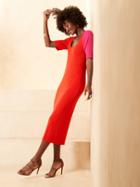 Br X Harbison | Scoop-neck Sweater Dress