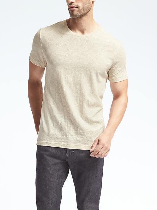 Banana Republic Soft Wash Tee - Khaki