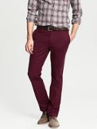 Banana Republic Aiden Slim Fit Chino - School Red