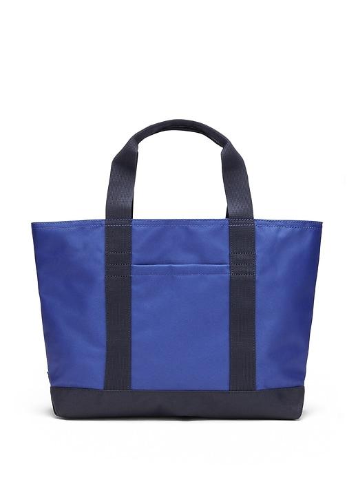 Banana Republic Mens Small Tote Bag Bright Blue Size One Size