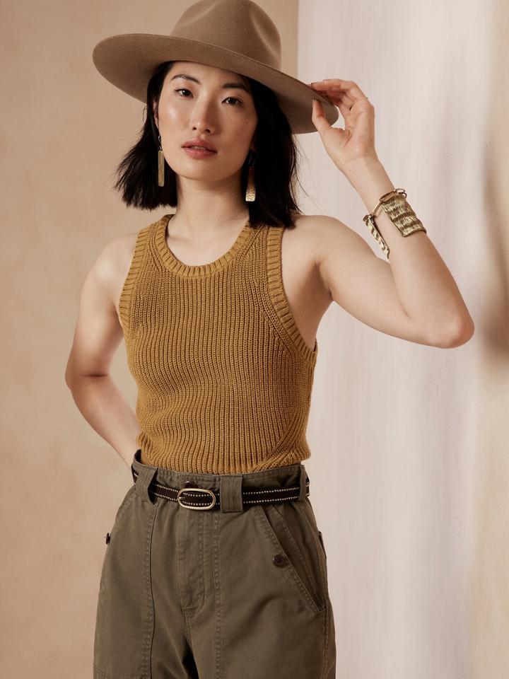 The Petite Ribbed Tank