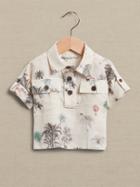 Linen Explorer Shirt For Baby