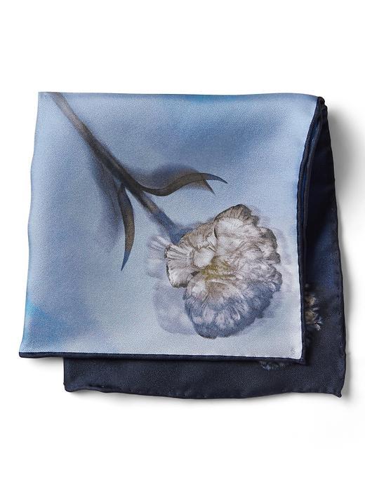 Banana Republic Floral Silk Pocket Square - Anchor Royal