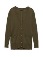 Banana Republic Womens Machine-washable Merino Wool Boyfriend Cardigan Sweater Deep Olive Green Size Xs