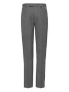 Banana Republic Mens Athletic Tapered Smart-weight Performance Wool Blend Solid Suit Pant Charcoal Size 28w
