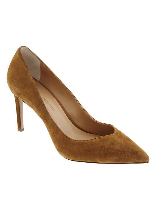 Banana Republic Madison 12 Hour Pump Size 10 - Nutmeg