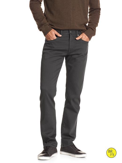 Banana Republic Mens Factory Slim Fit Stretch Jean Size 29w 32l - Flint Gray