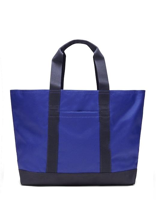 Banana Republic Mens Large Tote Bag Bright Blue Size One Size