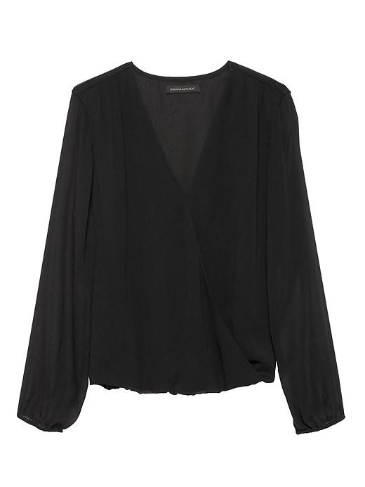 Banana Republic Wrap-front Top