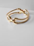 Banana Republic Giles &amp; Brother Cortina Double Link Cuff Size One Size - Gold