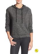 Banana Republic Womens Factory Open Back Pullover Hoodie Size L - Grey Combo