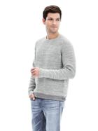 Banana Republic Mens Drawstring Crew Pullover Size L Tall - Light Gray Heather