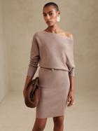 Petite Off-shoulder Dress