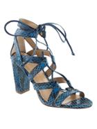 Banana Republic Eryn Heeled Sandal Size 10 - Blue