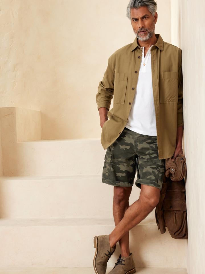 Organic Cotton Cargo Short