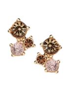 Banana Republic Womens Delicate Color Cluster Stud Earring Blush Size One Size
