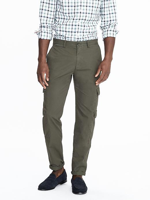 Banana Republic Mens Emerson Lightweight 4 Pocket Cargo Size 32w 36l Tall - Green