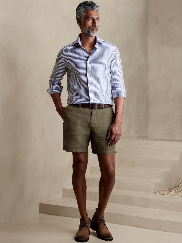 Lino 7 Linen Short