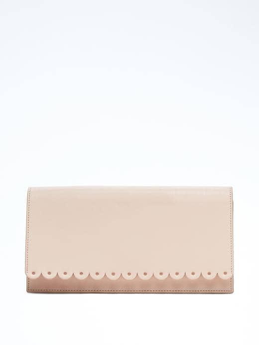 Banana Republic Rechargeable Scalloped Clutch - Pink Blush