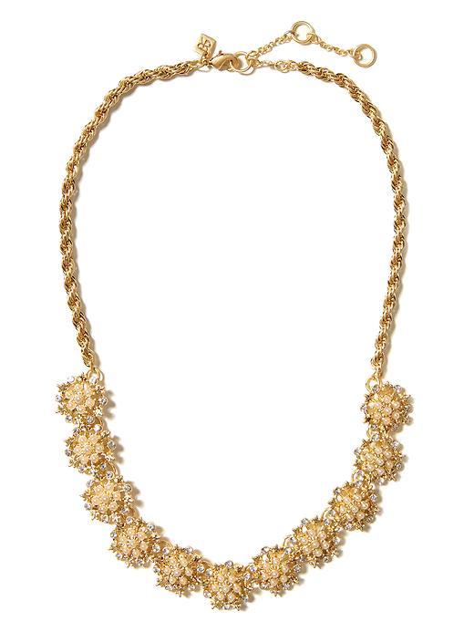 Banana Republic Pearl Petal Necklace Size One Size - Gold
