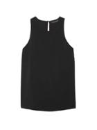 Banana Republic Womens Racerback Top Black Size L