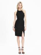 Banana Republic Womens Sleeveless Shift Dress Size 0 - Black