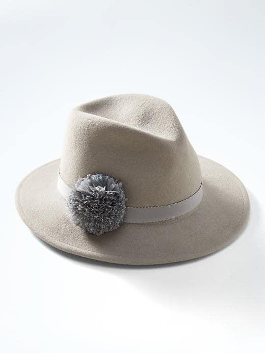Banana Republic Womens Eugenia Kim Cameron Hat - Light Gray
