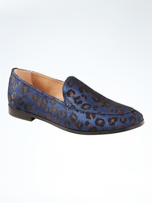 Banana Republic Demi Jacquard Slide - Navy