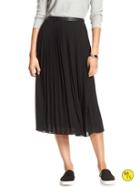 Banana Republic Womens Factory Pleat Skirt Size 0 - Black