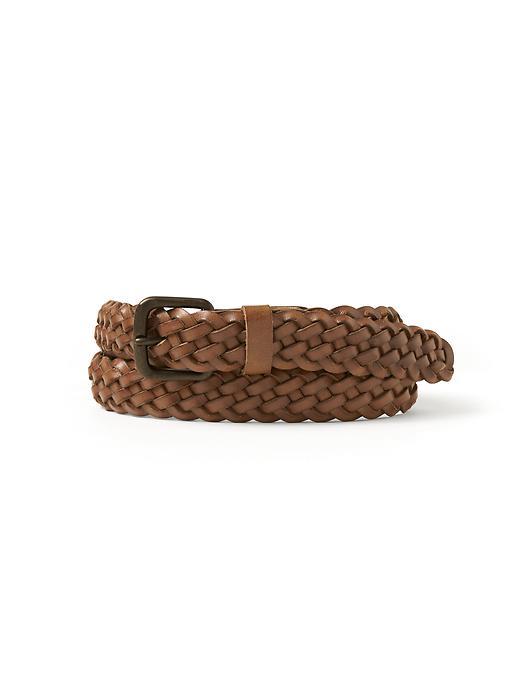 Banana Republic Mens Leather Belt Size L - Cognac