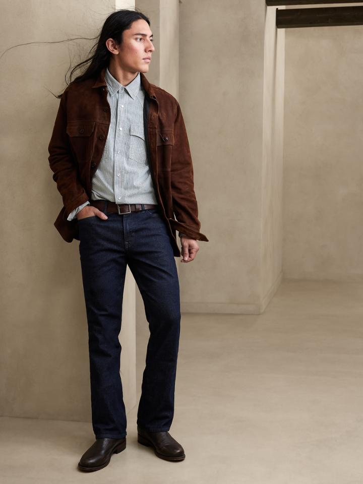 Slim Bootcut Organic Cotton Jean