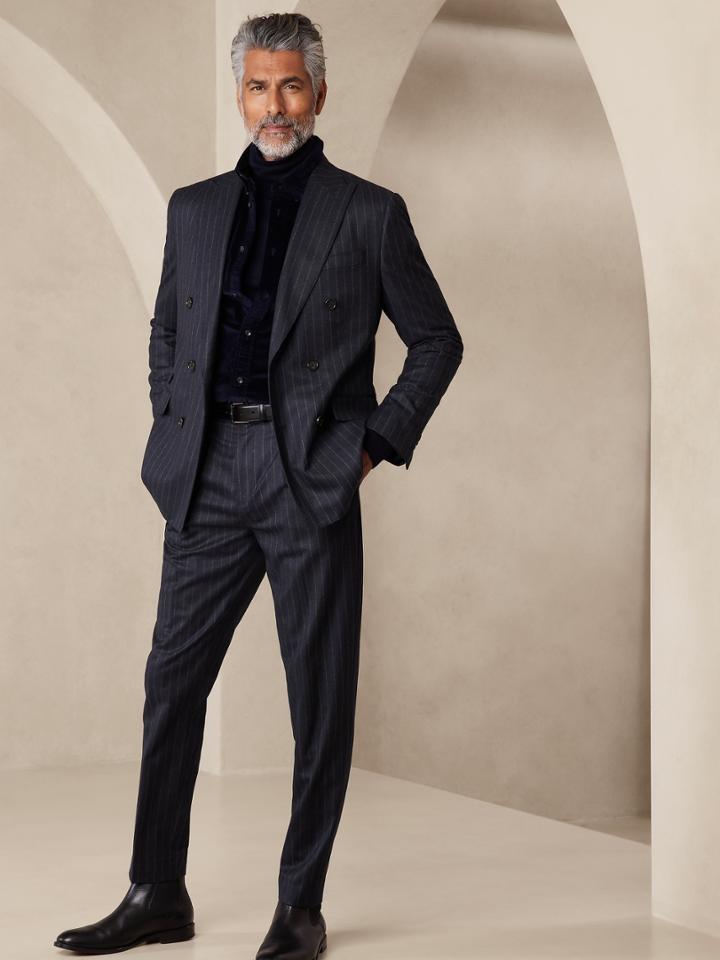 Baroli Flannel Suit Pant